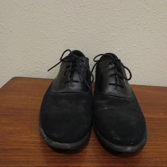 John Varvatos Sid Buck saddle oxford shoes